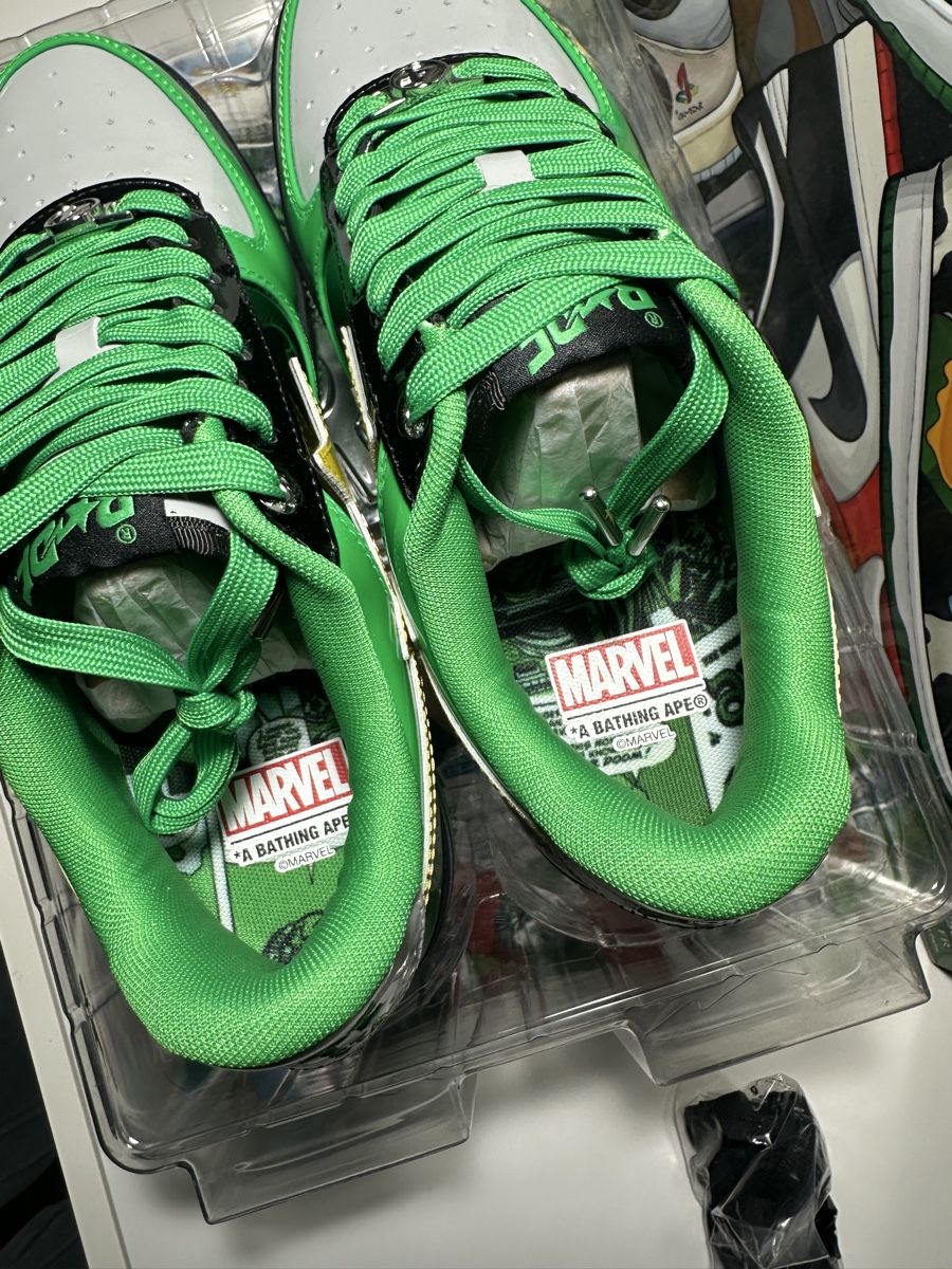 Bape Scarpe da uomo: A Bathing Ape Bape Sta Marvel Dr.Doom Gr.43 – Nuovo e nell'imballaggio originale da Freidorf TG venduto da kickznlacez 4