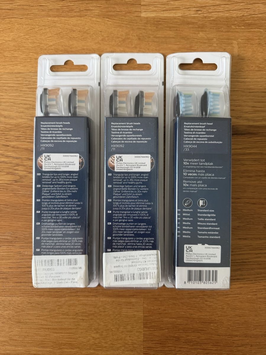 Philips Sonicare Zahnpflege: Phillips Sonicare Bürstenköpfe – Neu und originalverpackt aus Koppigen von Luca2703 1