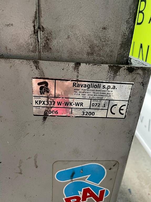 Piattaforme elevatrici & Crick: Autolift Ravaglioli 3.2 to – Usato da Eriswil venduto da JD7811 2