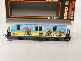 Bemo 3264 182 D 4029 RhB  Miete ein Velo am Bahnhof !
