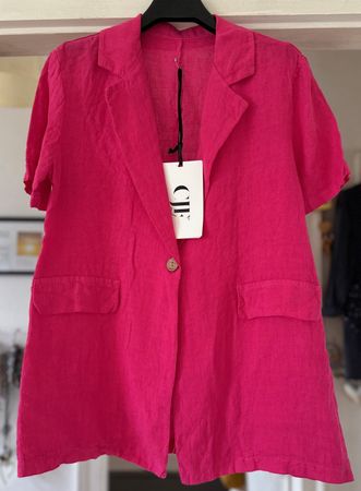 VESTE/BLAZER EN LIN! M