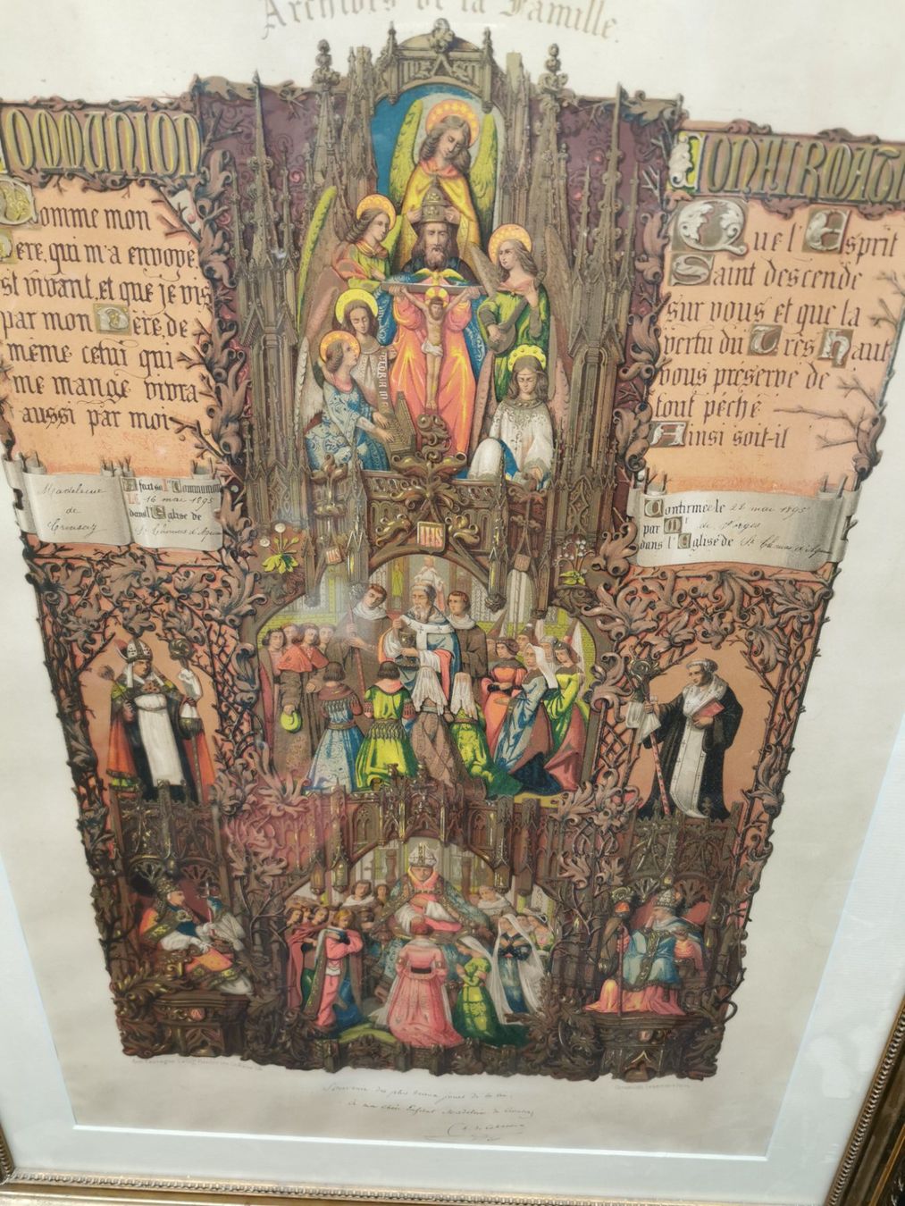 Grafiken & Lithographien: ARCHIVES DE LQ FAMILLE DATÉ 1895 – Gebraucht aus Genève von Qanil77 1