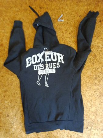 Hoodie, Boxeur des Rues , Top Zustand, Grösse XL, Schwarz!