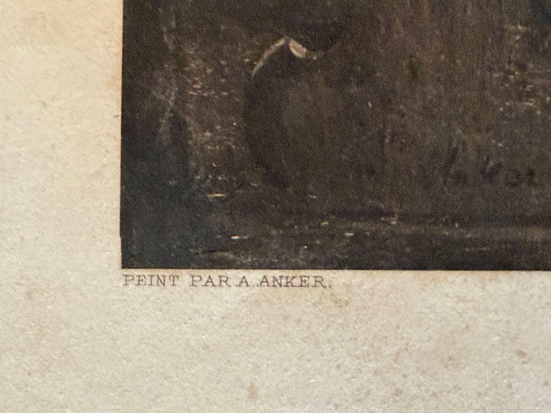 Dipinti: Albert Anker Signiert atemberaubendes Kunstwerk – Usato da Basel venduto da PAUL_ART 3