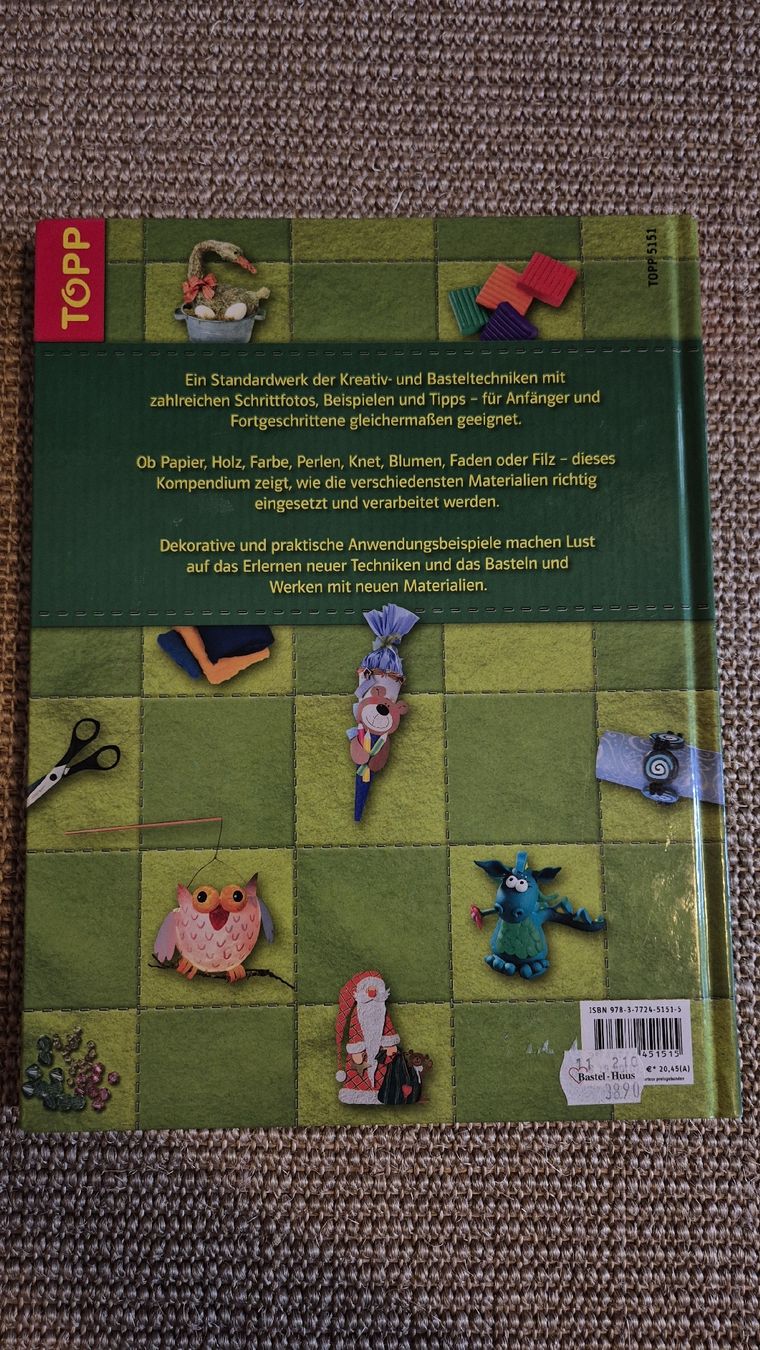 Libri: Bastelbuch "Die grosse Topp Bastelschule"  – Usato da St. Gallen venduto da justmeeee 1