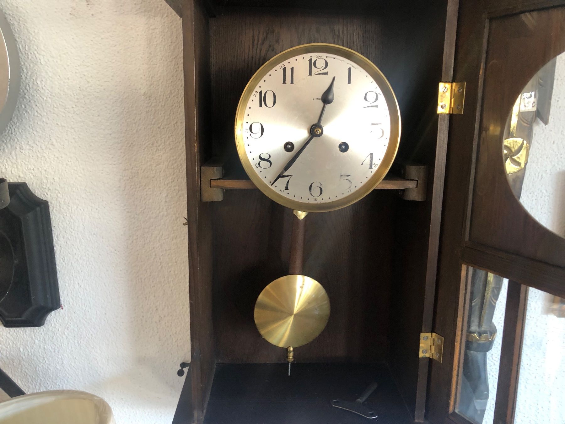 Kienzle Orologi da terra & Orologi da parete: Pendeluhr Wanduhr Kienzle – Usato da Rothrist venduto da bambus18 2