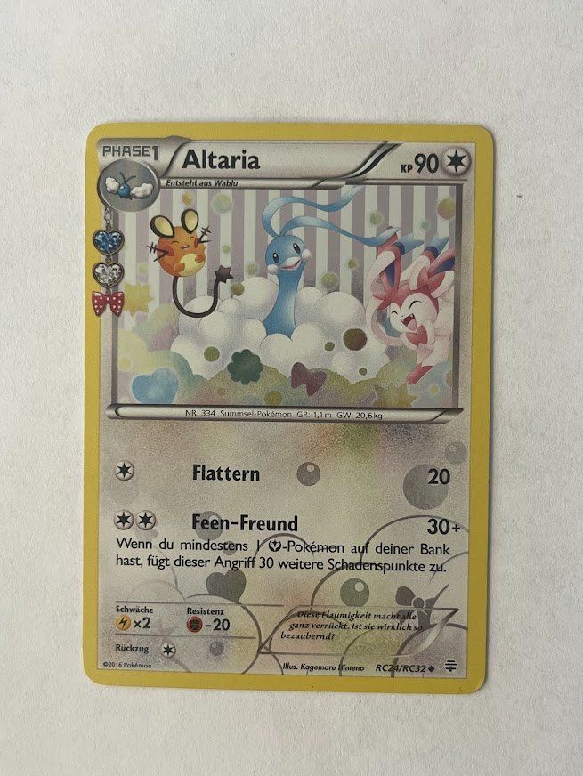 Pokémon Carte collezionabili: Pokemon -  20th Altaria RC24  – Usato da schaan venduto da Schokoloco