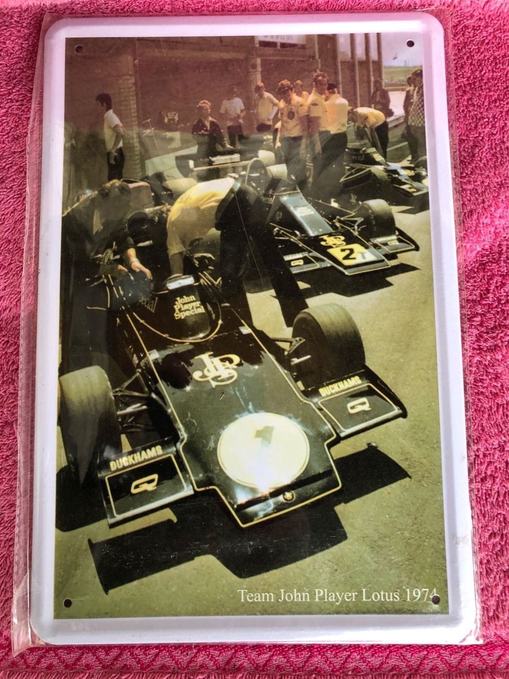 Schilder: Team john player special lotus formel – Neu (gemäss Beschreibung) aus Reinach AG von rares75