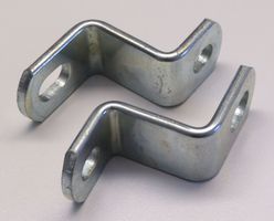 2x Z-Verbinder Z-Bügel Z-Winkel, Stahl Breite 25 mm