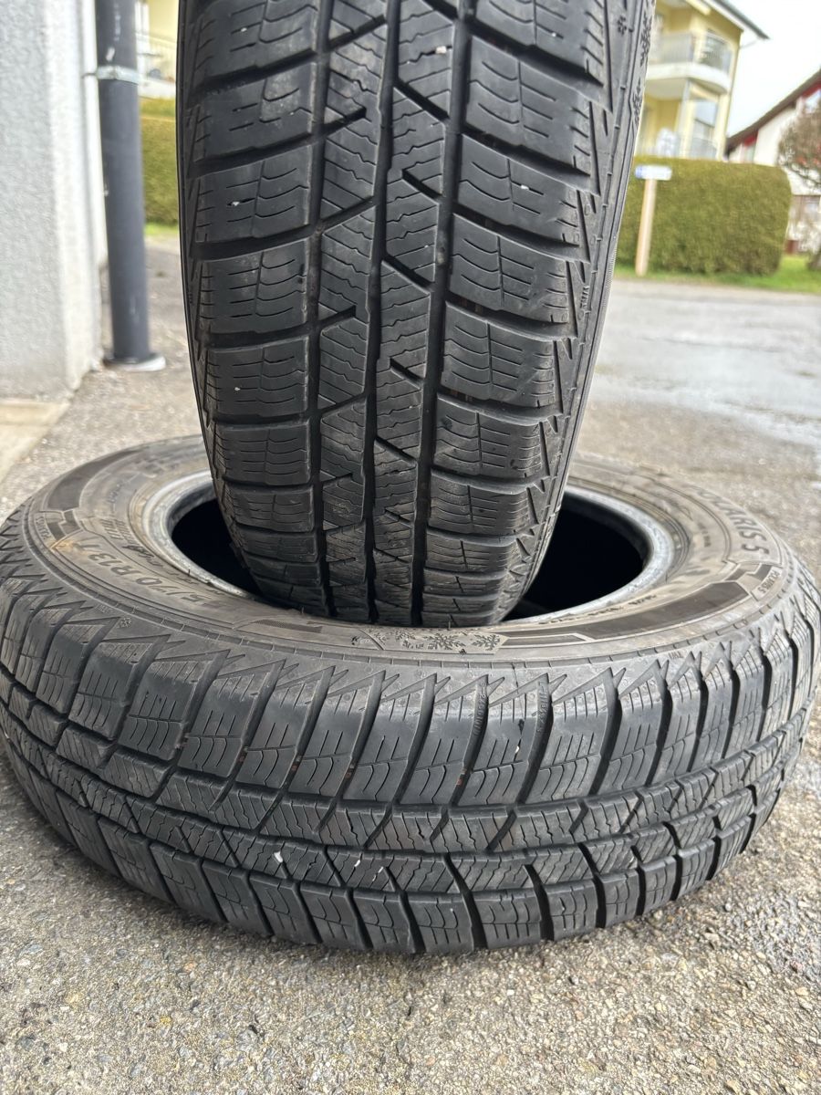 Pneumatici & Ruote complete: 2 M+S Pneus 155/70R13T – Usato da Engelburg venduto da schrotti02 1