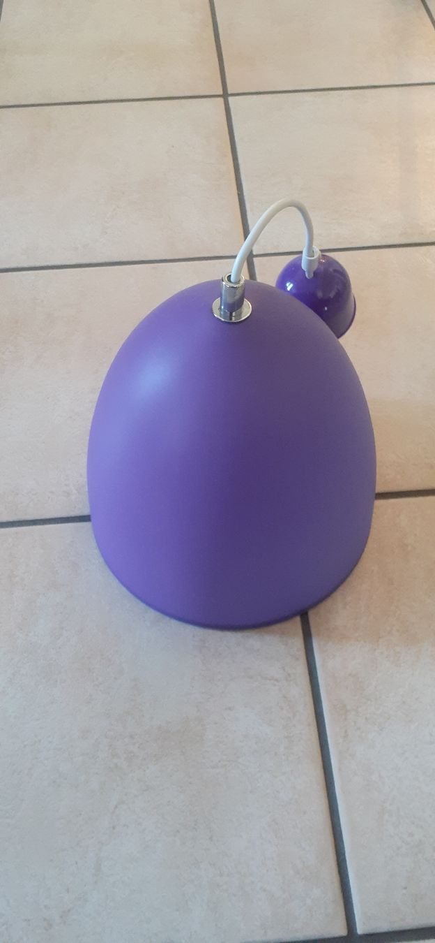 Lampade: Lampe suspension violet – Usato da Le Locle venduto da CHEGUA 2