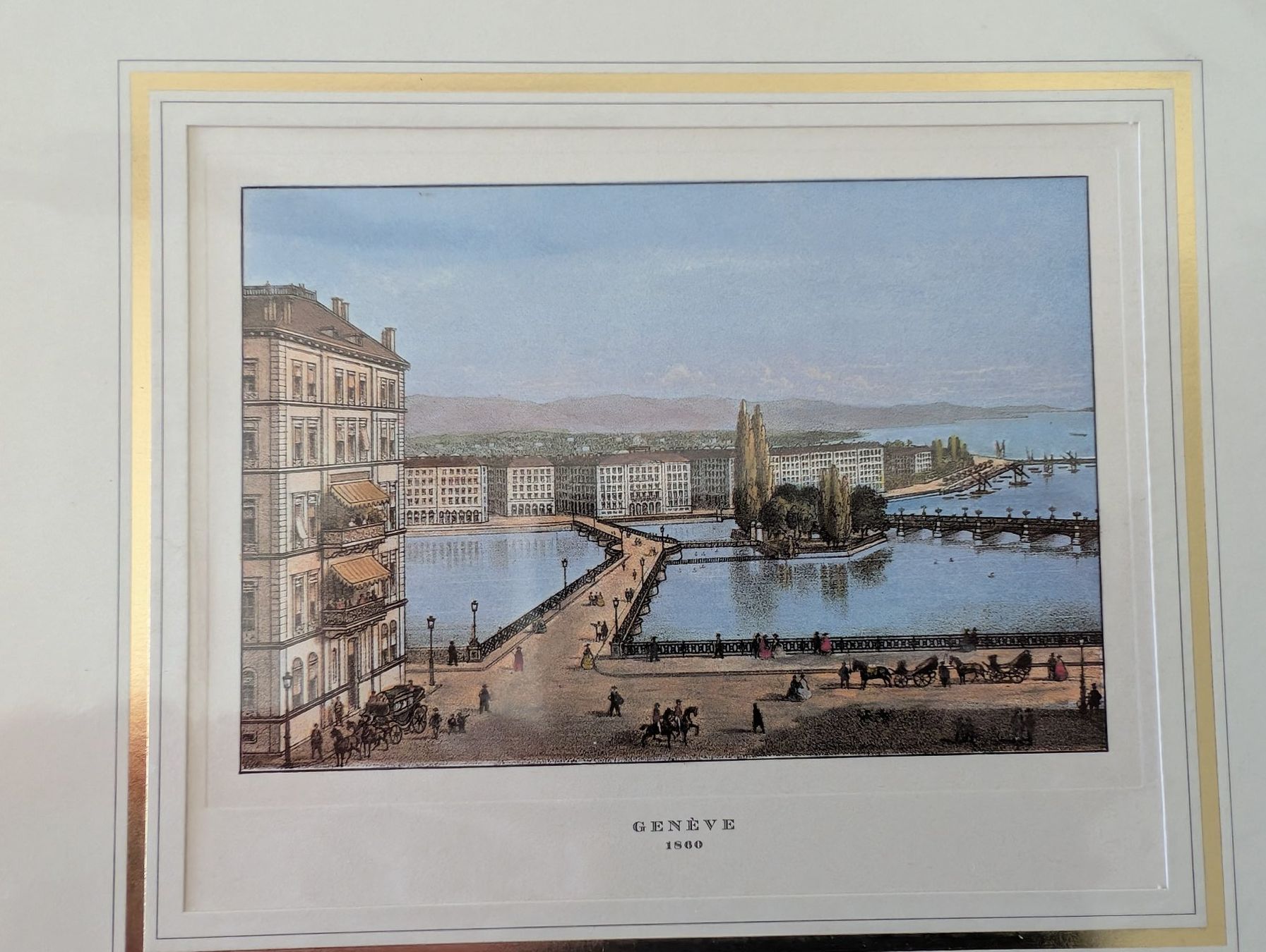 Posters & Illustrations: 6 Kunstdrucke Genf, Schloss Chillon, Sion, Vevey – Neuf avec emballage d'origine à Aeugst am Albis par Andyw 5