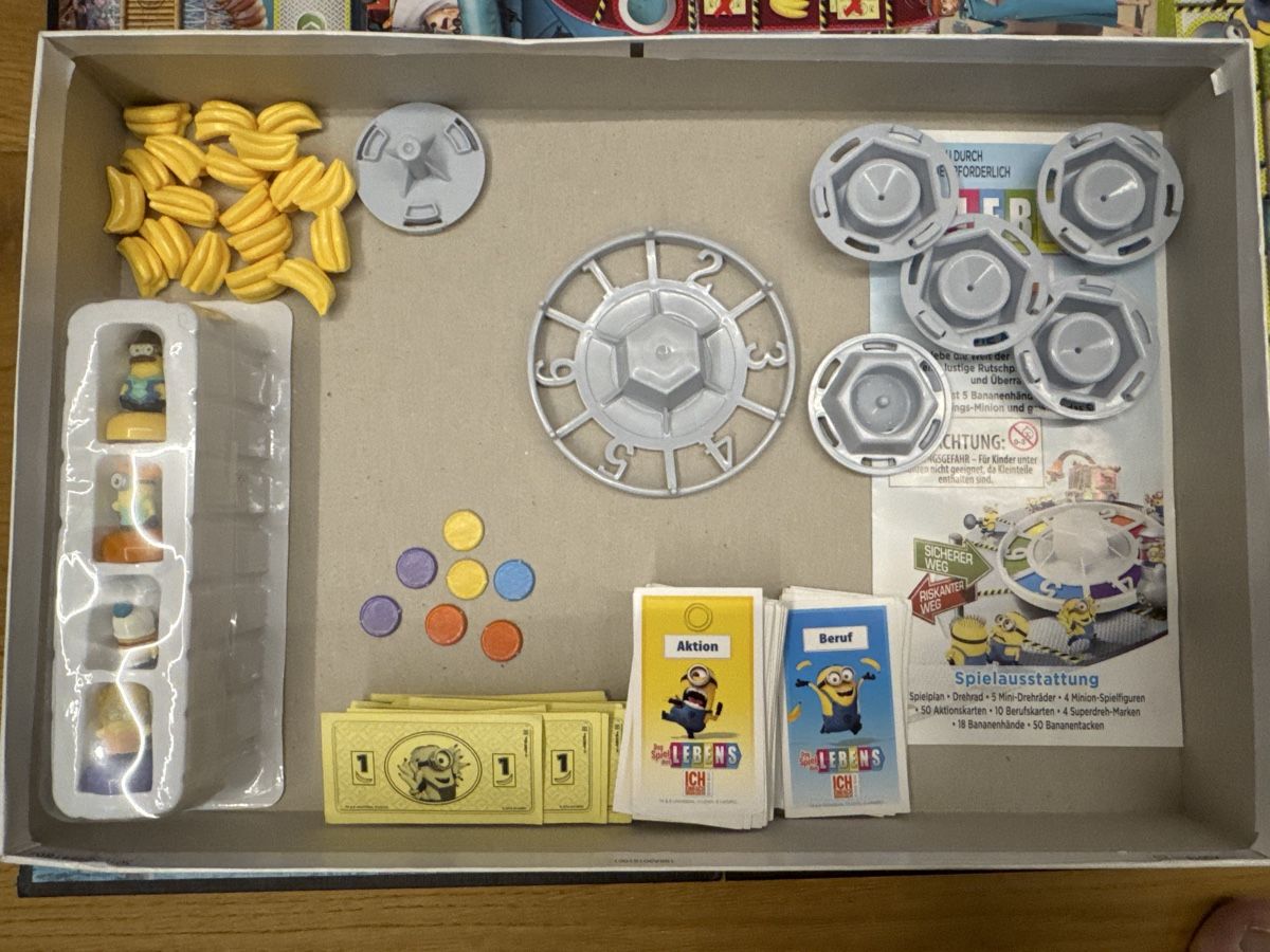 Hasbro Spiele: Minions  Das Spiel des Lebens – Gebraucht aus Raron von cathy123 3