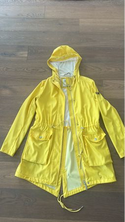 Regenjacke Tommy Hilfiger gelb Grösse XS