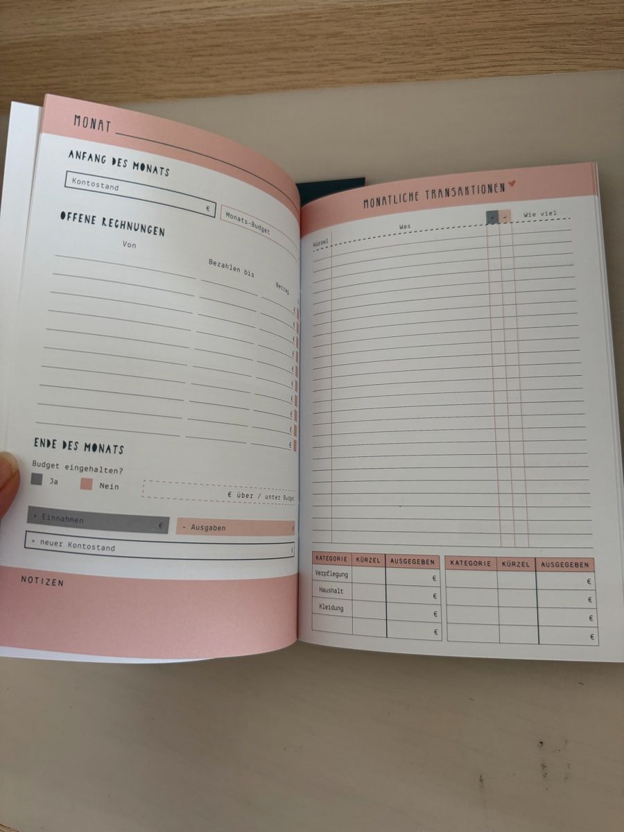 Blocchi: Budget Planer 3 Stück NEU – Nuovo (secondo la descrizione) da Schübelbach venduto da Sambodscha 3