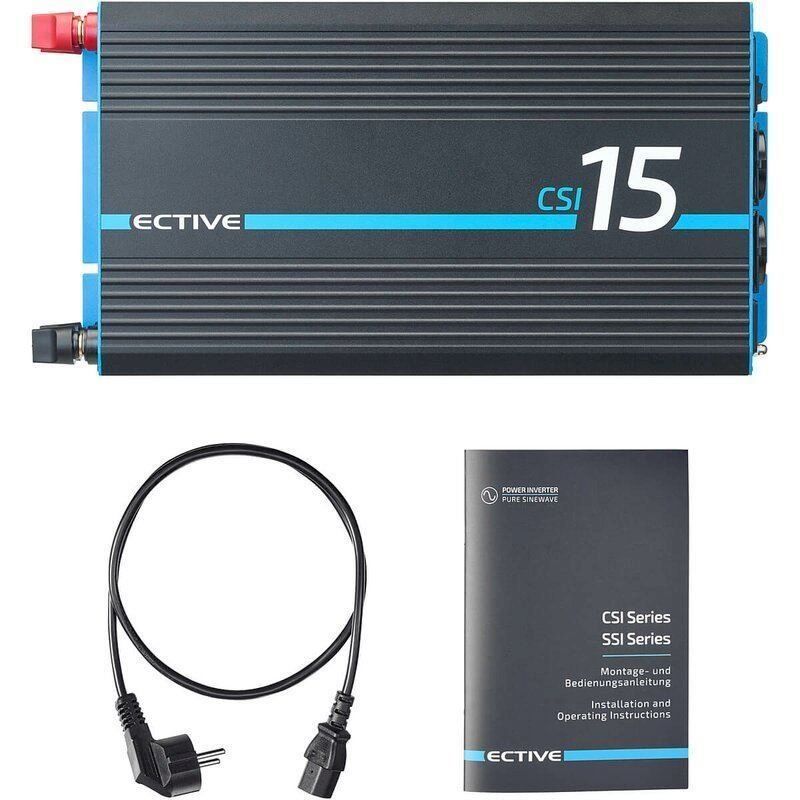 Onduleurs: Ective CSI 15 Sinus-Wechselrichter 1500W – Neuf avec emballage d'origine à Bottighofen par zaap 6