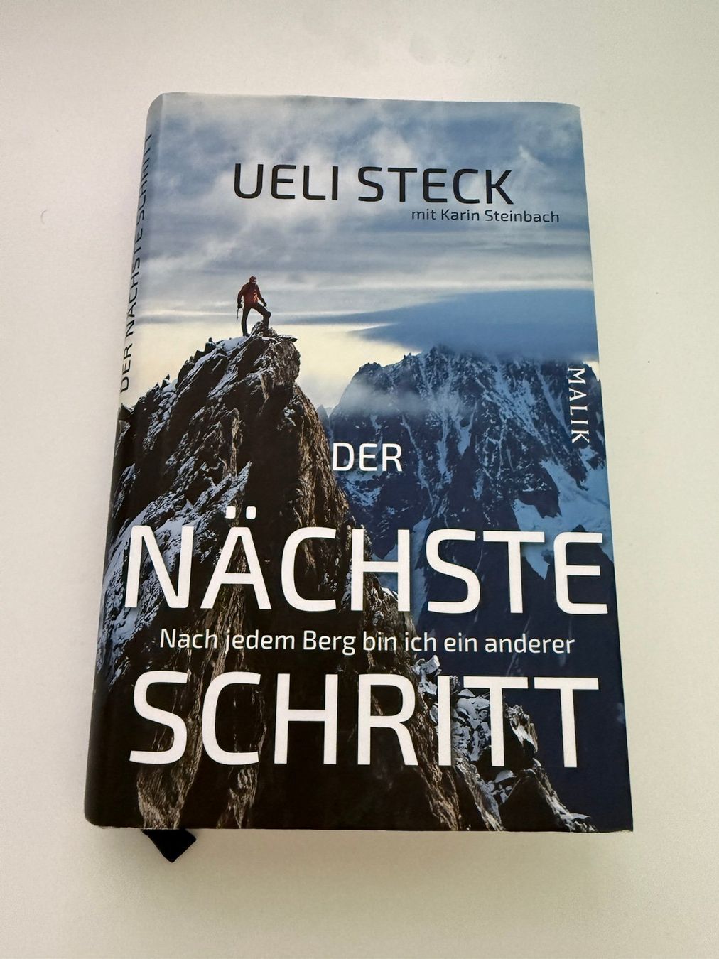 Libri: Buch - Ueli Steck - Der nächste Schritt – Usato da Rapperswil SG venduto da movingpictures