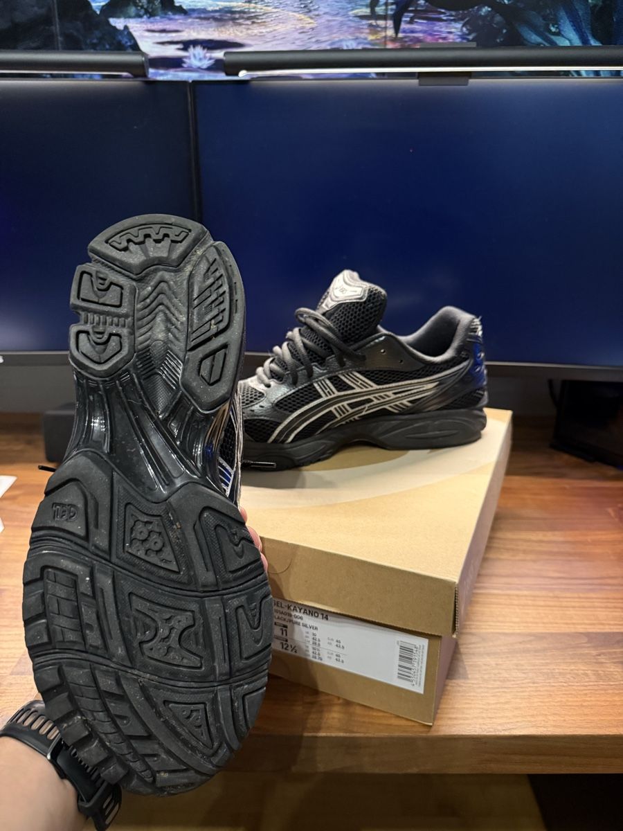 Asics Scarpe da uomo: Gel-Kayano 14 Black/Pure Silver – Usato da Leutwil venduto da TachyLuke 1