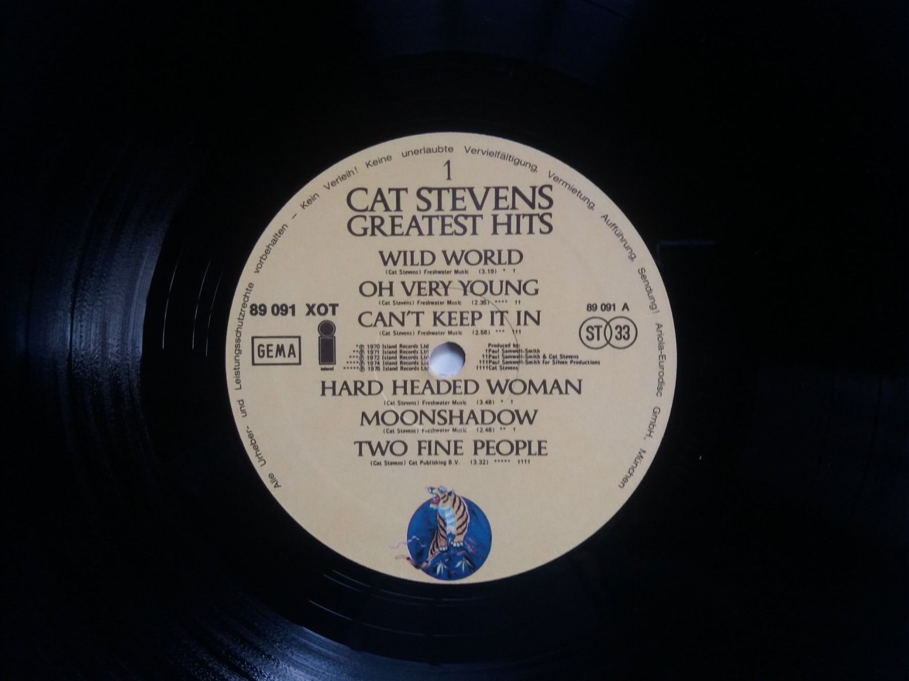 Vinyles: LP (Cat Stevens) Greatest hits – D'occasion à Meyrin par  4