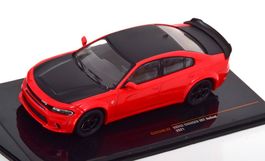 Dodge Charger SRT Hellcat seit 2021 rot  / schwarz      1:43