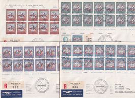 1943-1969, TOP-SAMMLUNG mit EINHEITEN, viele RARE FDC's !!!