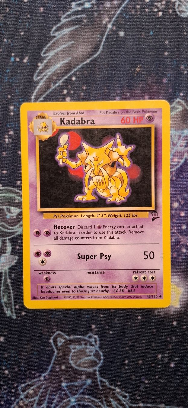 Pokémon Cartes à collectionner: Kadabra 46/130 - Base Set 2 ENG – D'occasion à Petit-Lancy par Kara_TCG 1