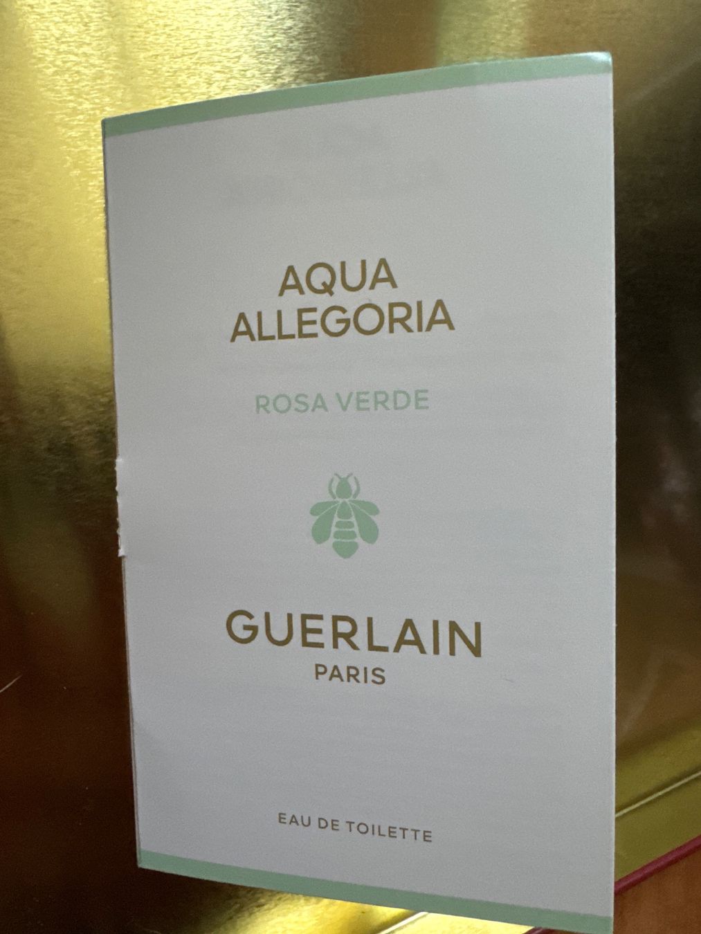 Guerlain Parfum & Eau de Toilette: Guerlain Rosa Verde Probe- 1 ml – Neu und originalverpackt aus Wangs von Haselika 1