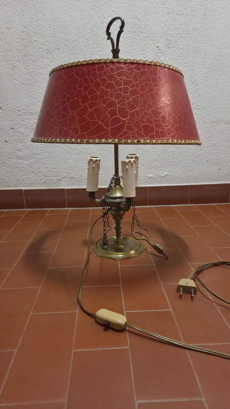 Lampade: Lampe ancienne style bouillotte – Usato da Corseaux venduto da 4CAHUETE