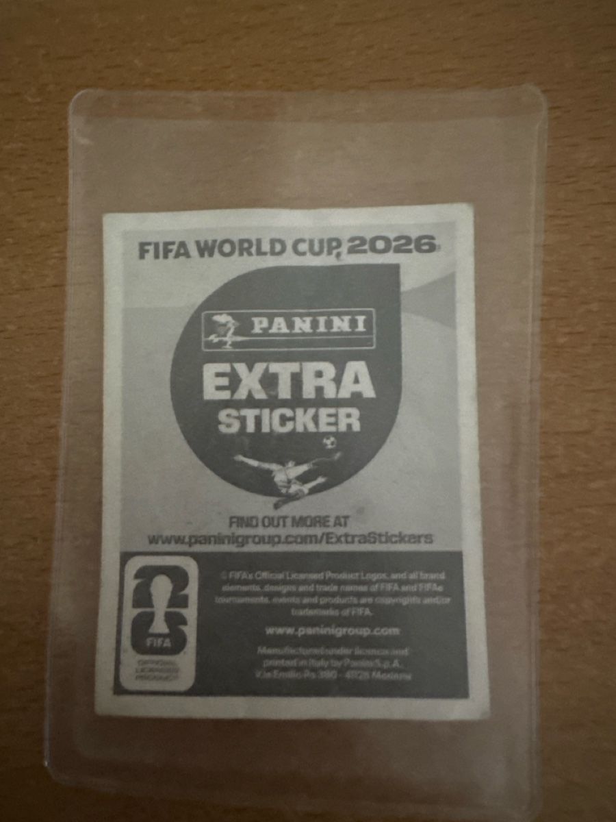 Panini Carte collezionabili: Panini WM 2026 Extra Sticker Kylian Mbappé  – Usato da Zürich venduto da benothmen8384 1