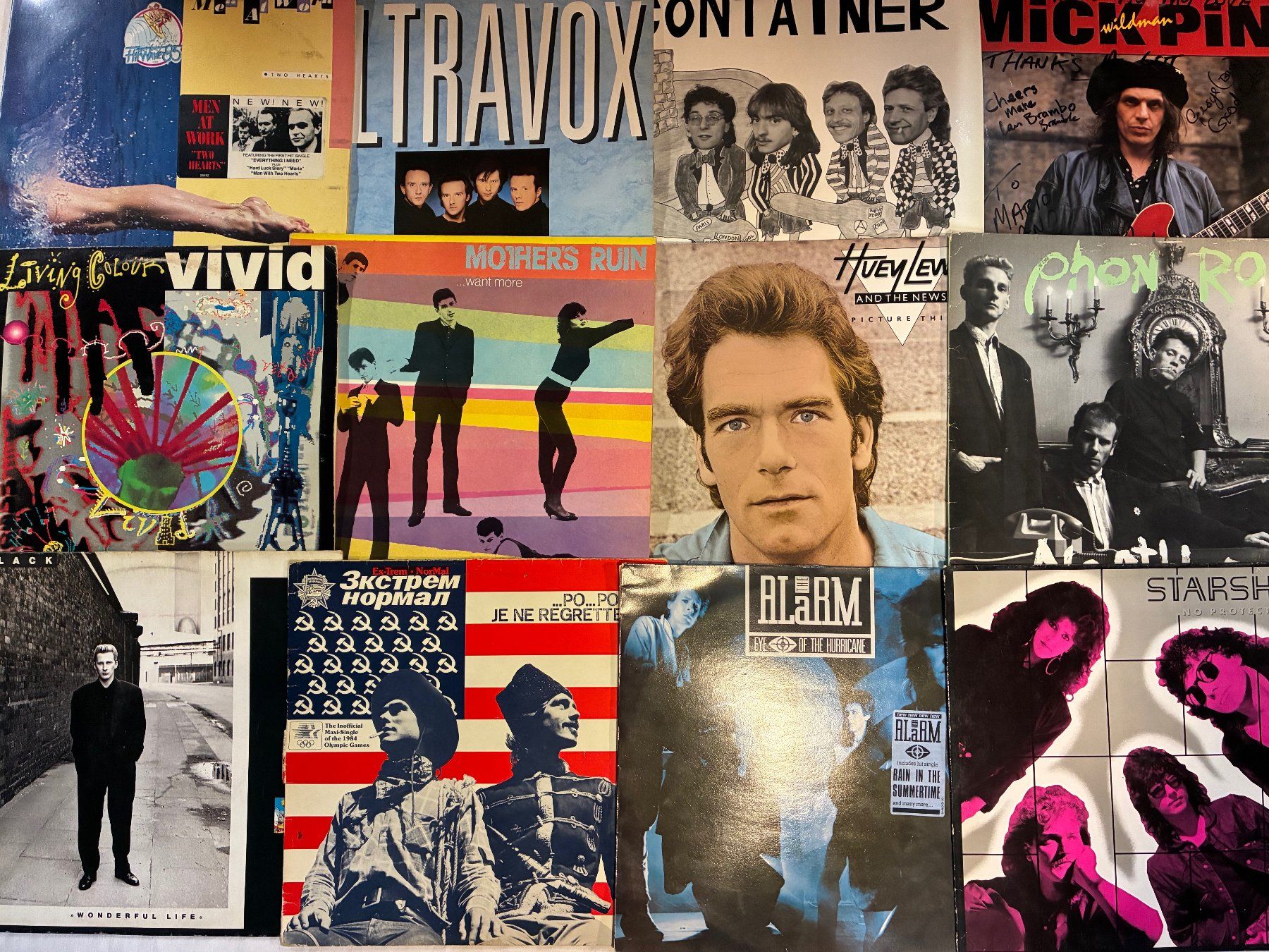 Schallplatten: 12 Schallplatten 1980 - 1990 – Gebraucht aus Gümligen von Roe22
