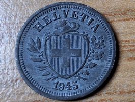 1 Rappen 1945 - Selten!
