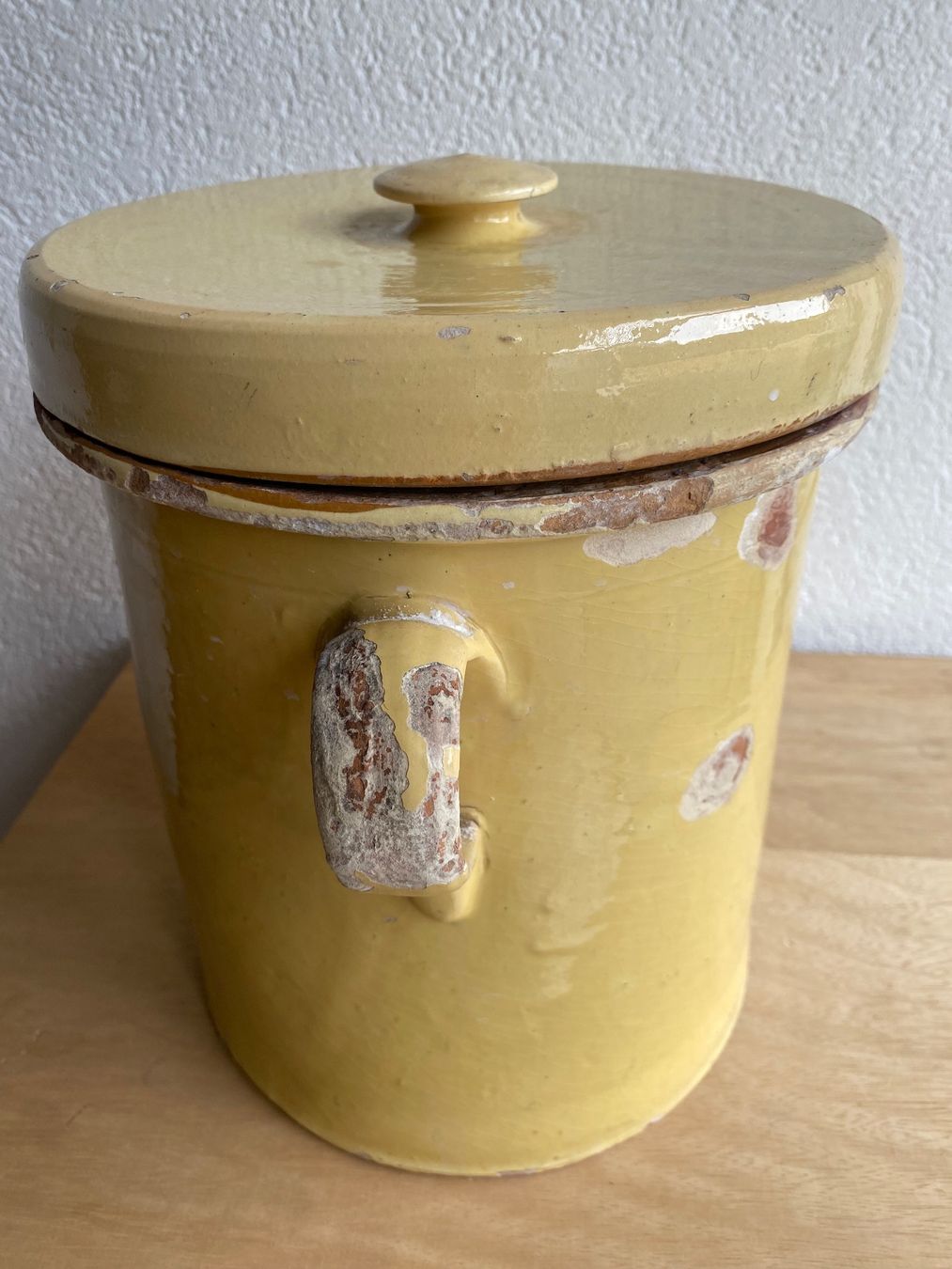 Casseroles: Grosse gelber Keramik Topf mit Deckel – D'occasion à Burgdorf par gre_2ftz 2