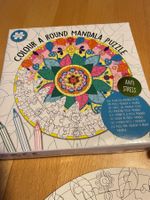 Mandala-Puzzle zum Bemalen, in OVP