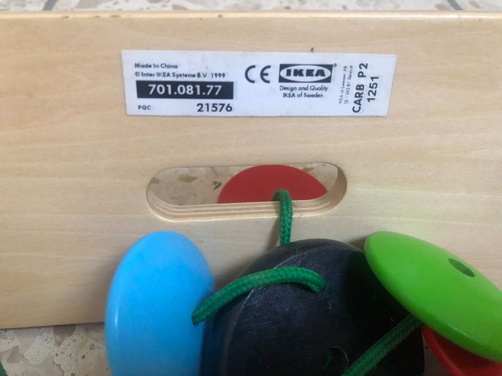 Ikea Jouets: Spielbogen aus Holz von IKEA – D'occasion à Bassersdorf par sammelfloh 6