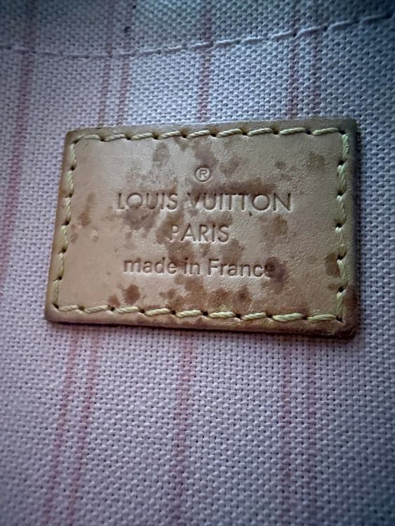 Louis Vuitton Taschen für Damen: Louis Vuitton Neverfull Pouch Damier Azur - Authenticated – Gebraucht aus Chiggiogna von TheLegend88 5