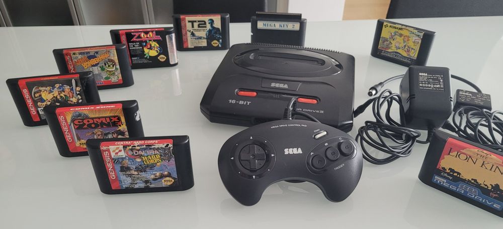 Mega Drive mit 8 Top Games inkl. Converter (Gebraucht) in Uezwil für ...