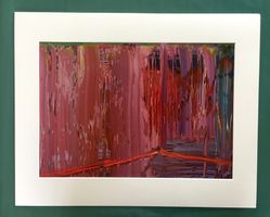 Gerhard Richter "Abstraktes Bild" Limitierter Kunstdruck