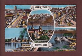 Souvenir de LAUSANNE - 5 images - 1955
