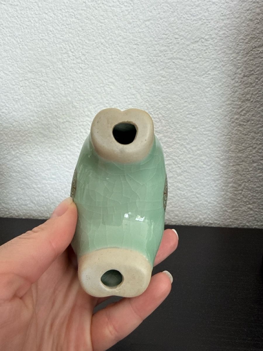 Tutte le decorazioni: Keramik Pferd grün Figur Dekoration – Nuovo (secondo la descrizione) da Arbon venduto da llaauraa 2