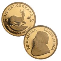Krügerrand 1997 1/2oz Gold (30th Ann. Mintmark) Proof