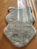 Fell Fake fure lindgrün 