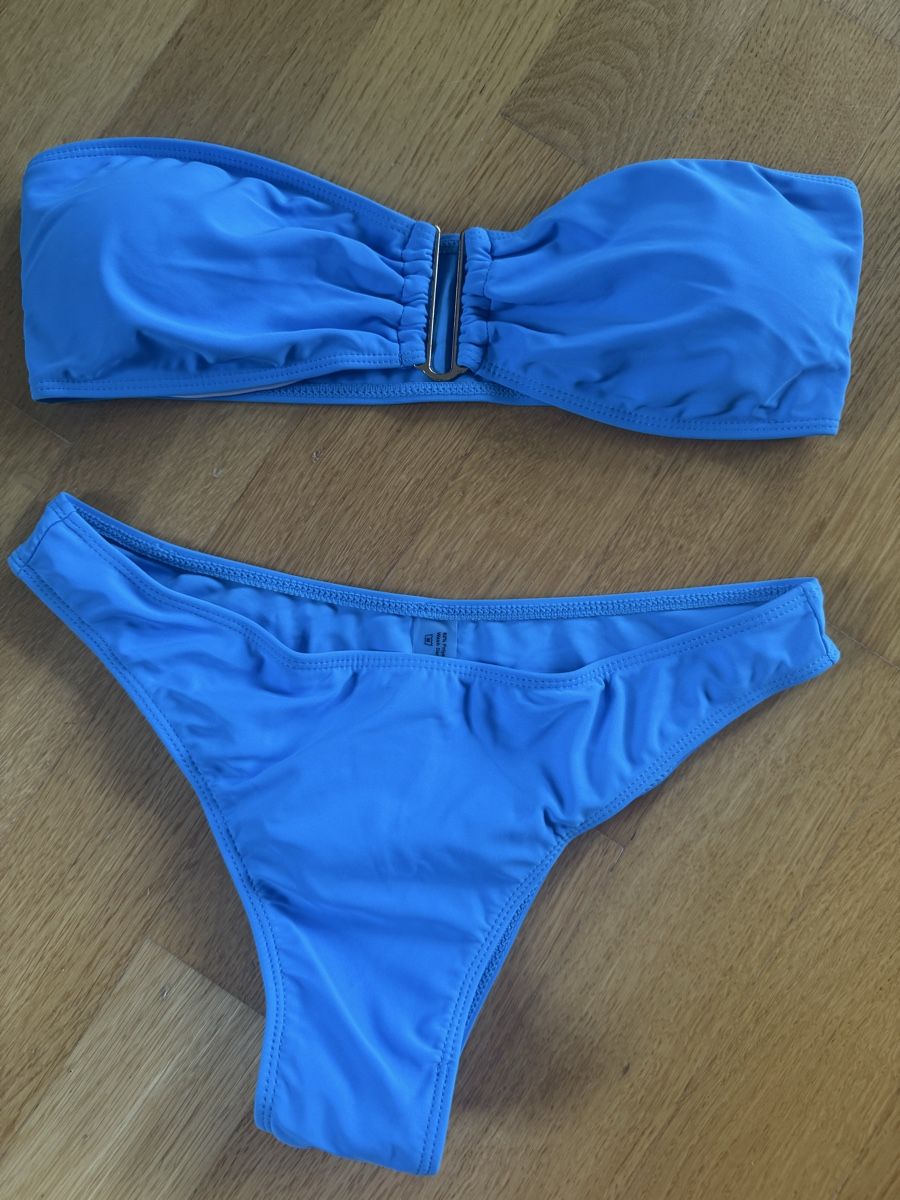 Badekleider & Bikinis: Bikini Trägerlos blau Grösse S – Neu (gemäss Beschreibung) aus Männedorf von mariadelrocioeberle 1