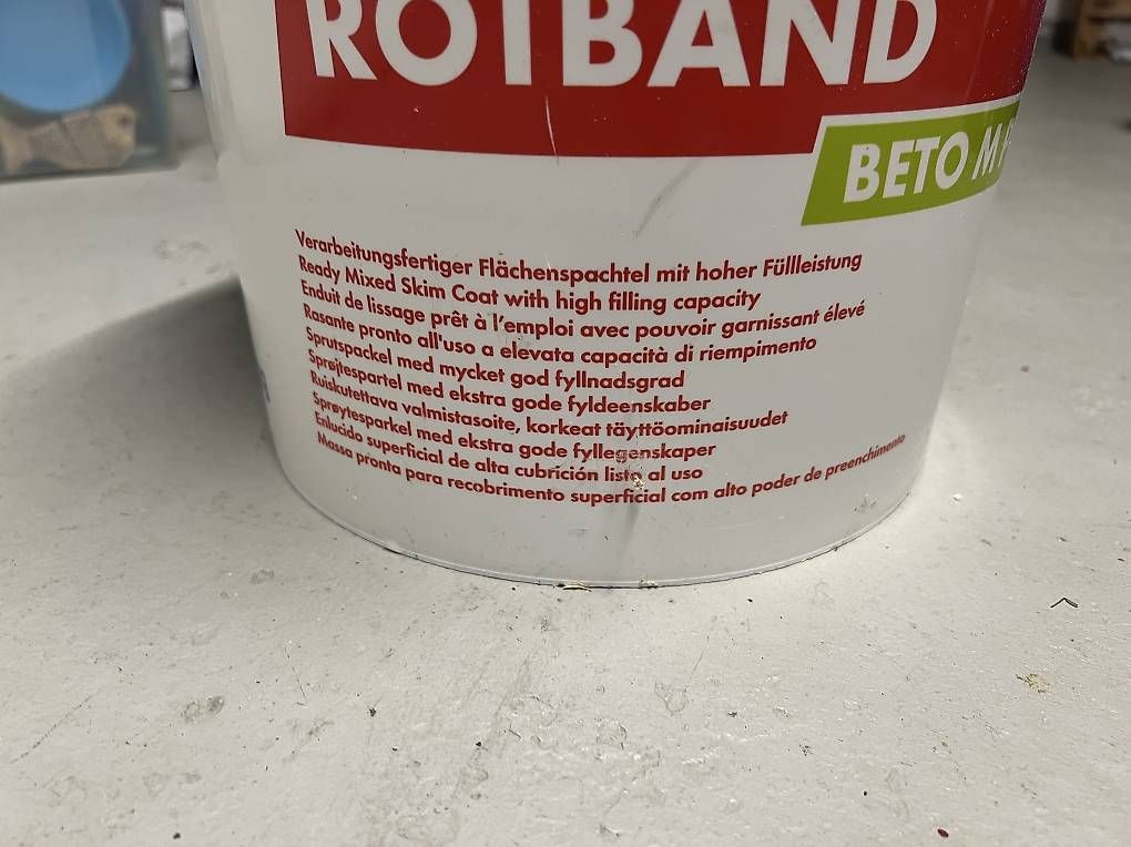 Tutti gli attrezzi: Flächenspachtel rotband knauf – Usato da Tamins venduto da tob_l72n 1