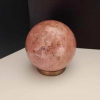 SPHÈRE / KUGEL - RODONITA ROSE / Brésil - 750 gr
