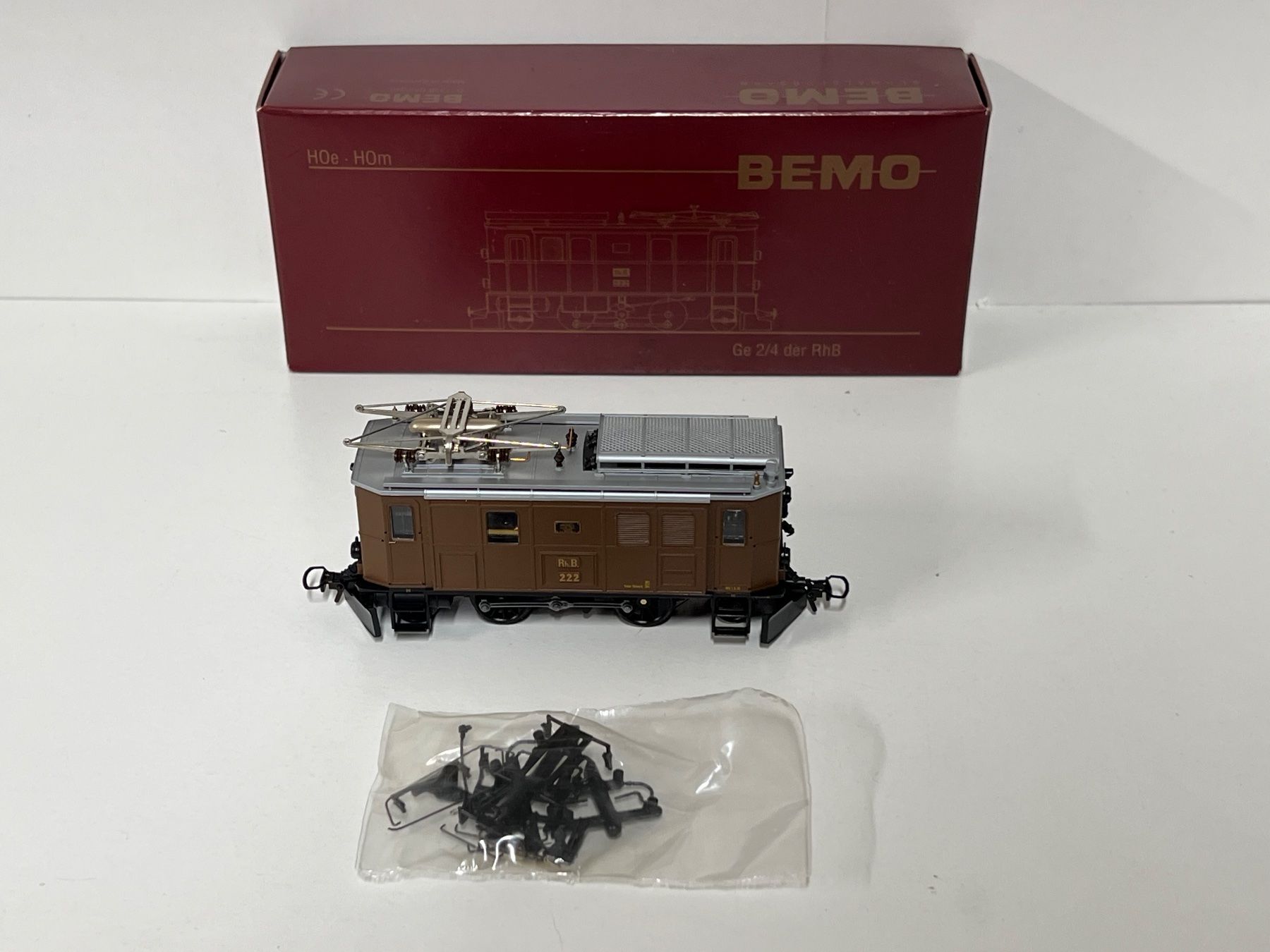 Bemo Modelleisenbahnen: Bemo Ge 2/4  der RhB 1256 122 – Neu (gemäss Beschreibung) aus Neuenhof von ludovicco 1