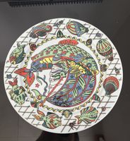 BOPLA! Porzellan Teller – Farbenfrohes Fisch-Design