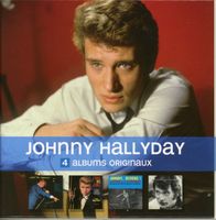 4CD Box - JOHNNY HALLYDAY 4 albums originaux (France 2010)