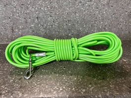 Kerbl Schleppleine 15m Hund neu neongrün 