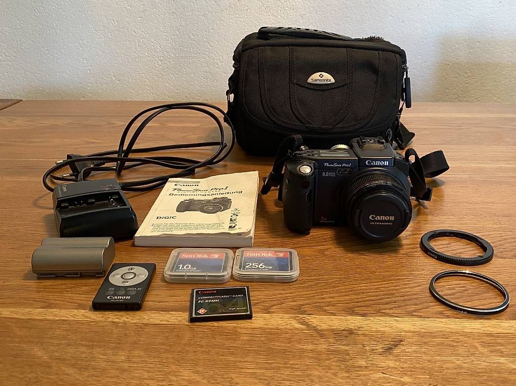 Kamera: Canon PowerShot Pro 1 Kamera mit Zusatz – Gebraucht aus Ittigen von mar_9fd6 4