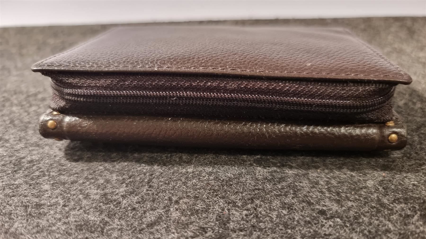 Brieftaschen: Portemonnaie aus Leder braun – Neu (gemäss Beschreibung) aus Rebstein von James-Dean 3